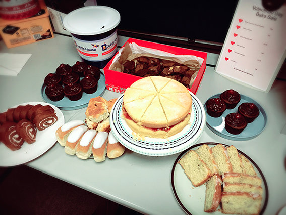 Grant Valentine's Day bake sale