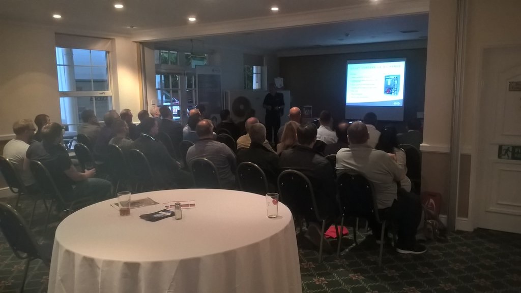 Grant UK Installer Evenings spread the word with engineers