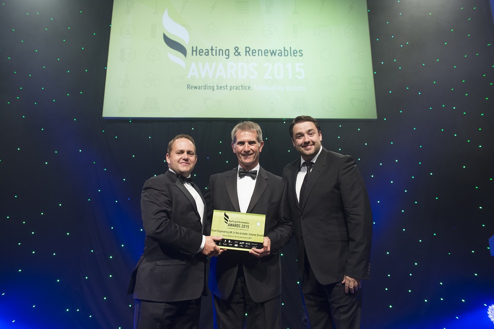 Grant UK scoops two major awards at the Heating and Renewables Awards