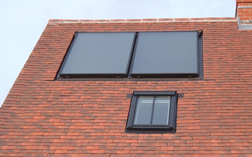 Grant Solar 2 collector in-roof tile kit