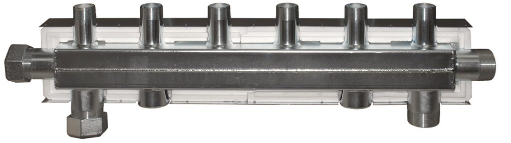 Grant Low Loss Header Distribution Bar – cross section