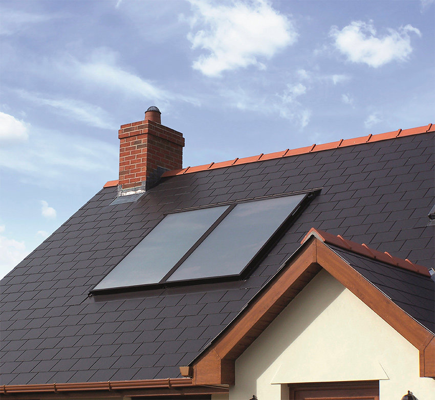 Grant solar thermal 2 panel kit
