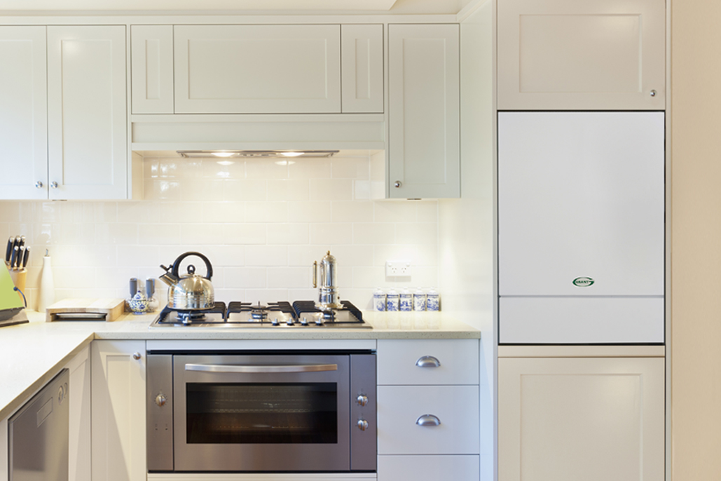 Grant Vortex internal wall hung oil-fired boiler range