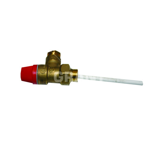 Grant Temperature Pressure Valve M Parallel X 15mm Compression 90 C 7 Bar Probe Length 97mm