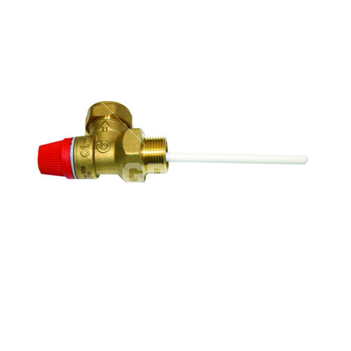 Temperature & pressure valve (¾" M x 22mm compression) - 90°C/7 bar
Probe length: 99mm