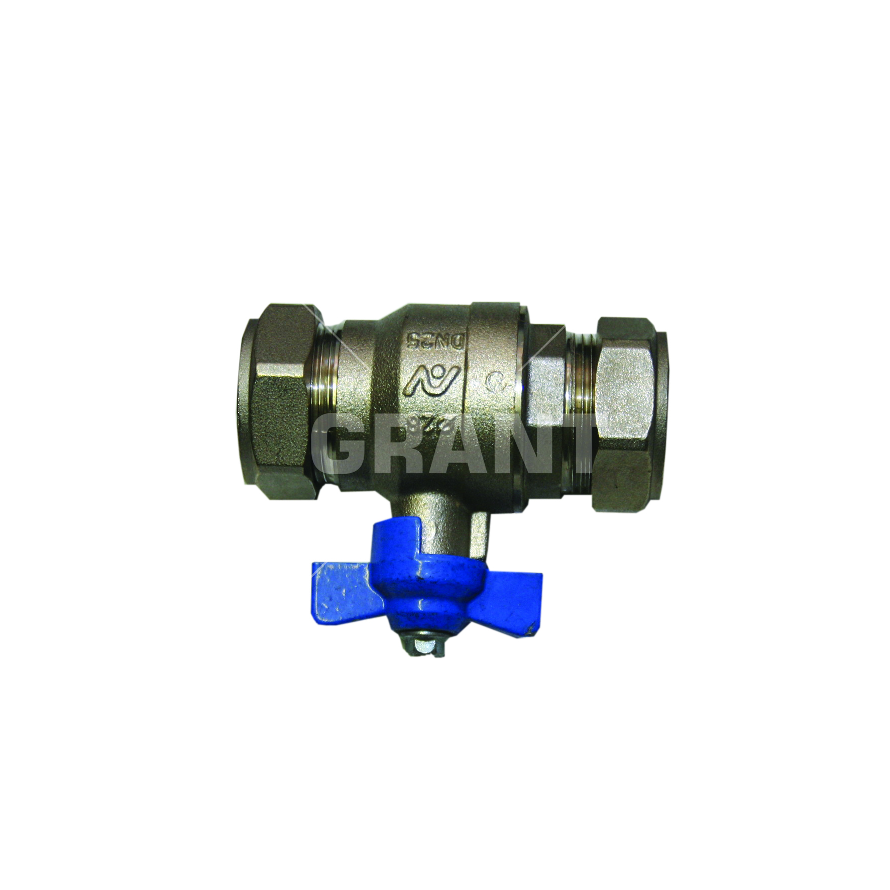 Isolation Valve 28mm (blue handle)