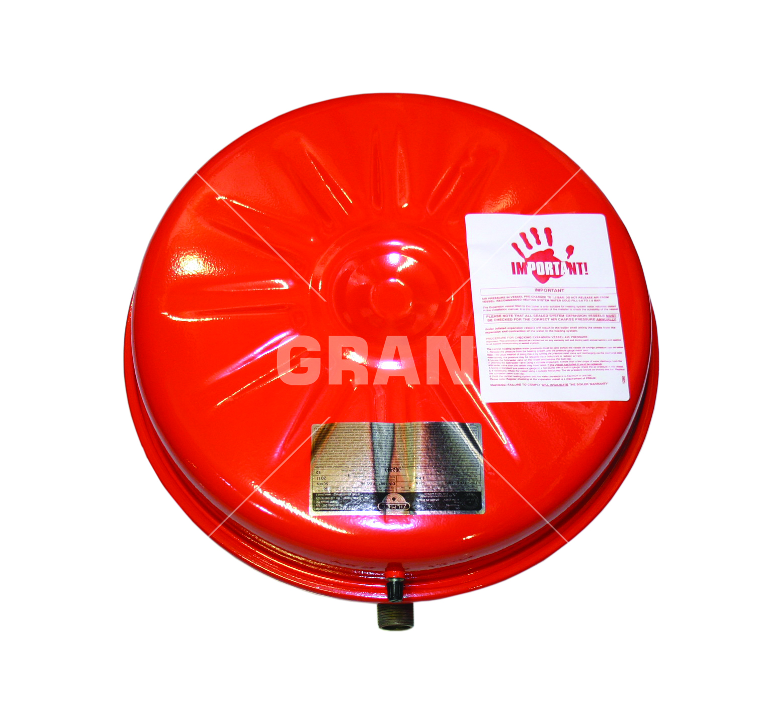 12 litre Expansion Vessel (flat)