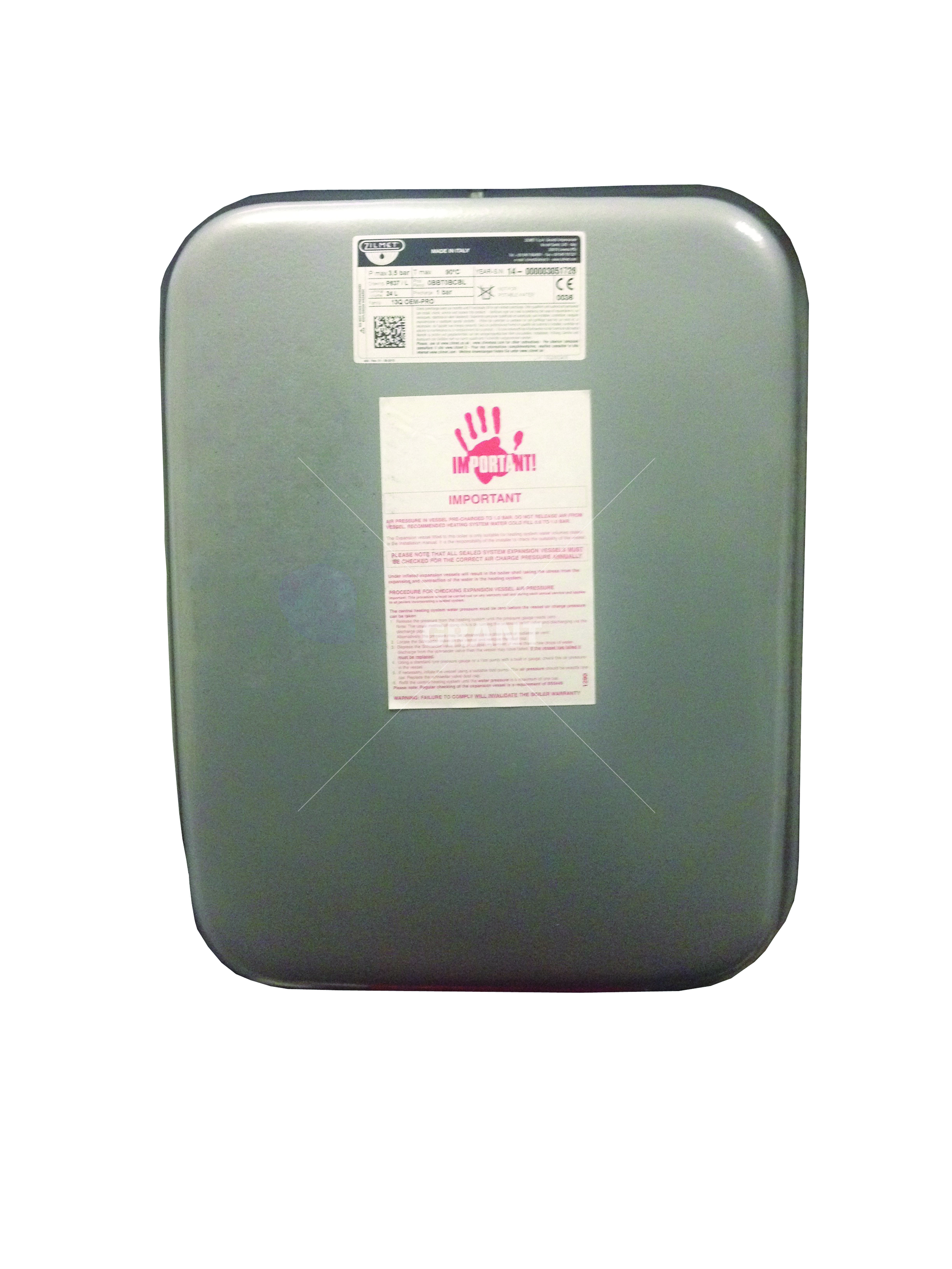 Grant 24 litre Expansion Vessel VBS124