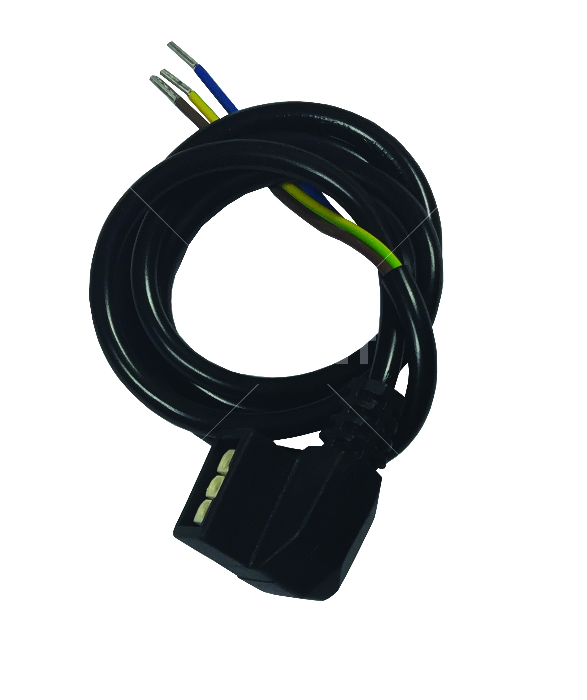 Black HE heat only Pump Cable with plug (800mm)