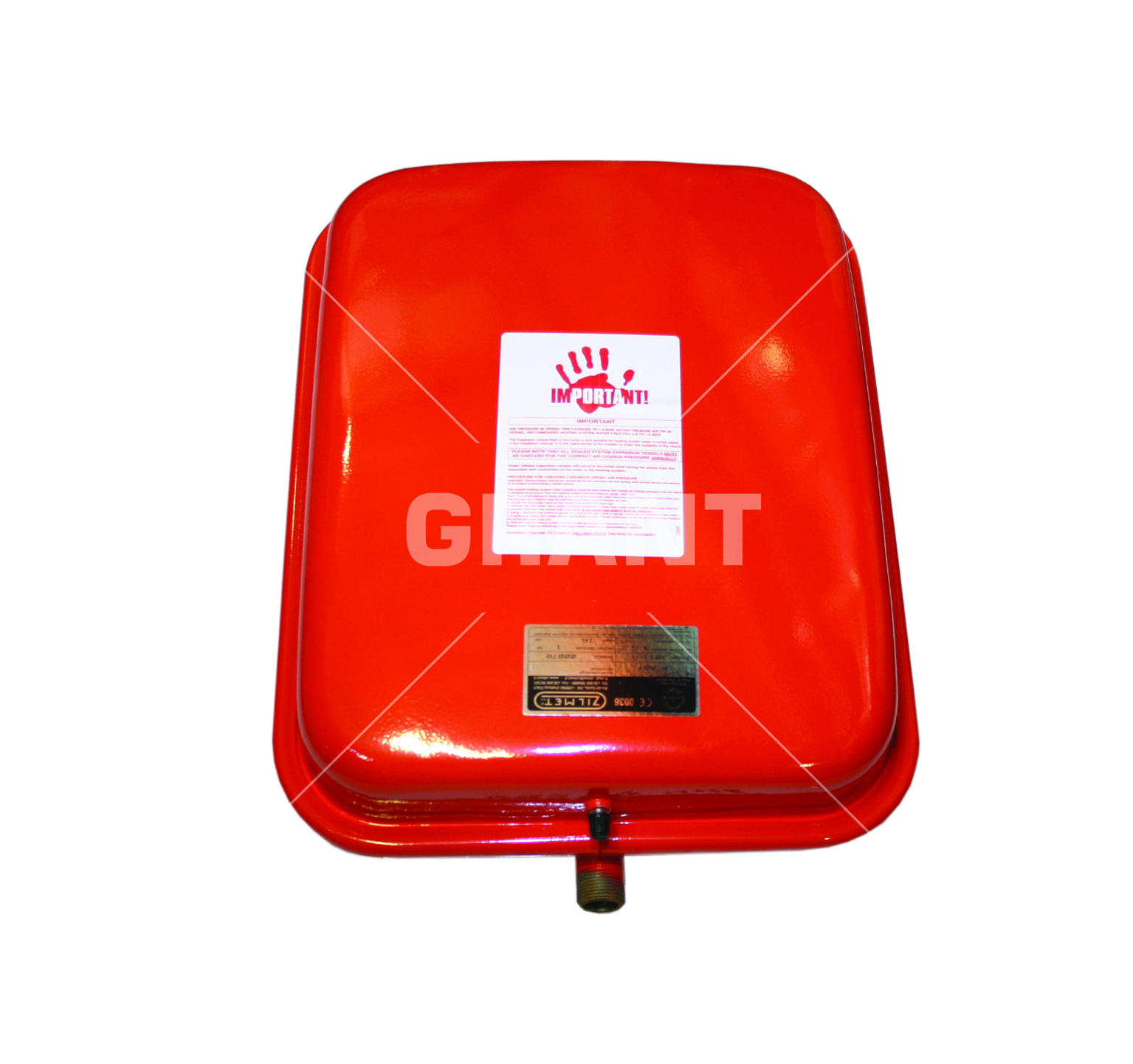 Expansion vessels spares for oil boilers Grant UK