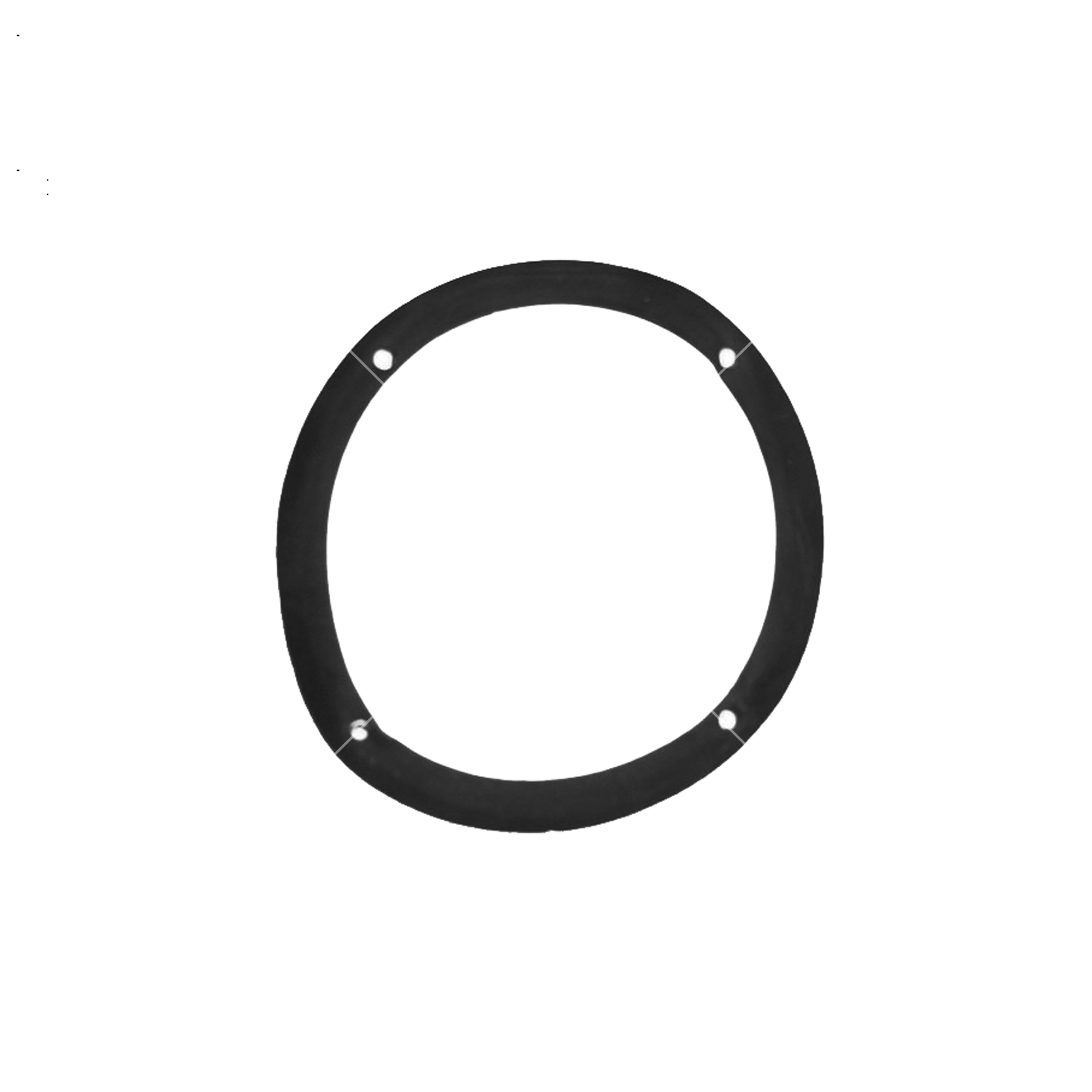 Flue Fan Sealing Gasket