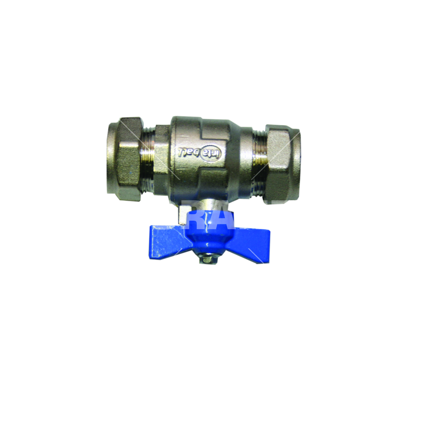 Isolation Valve 22mm (blue handle)