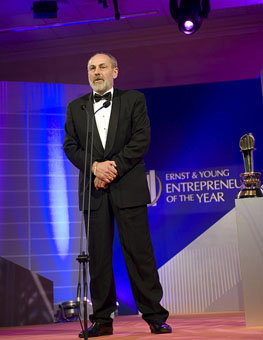 Stephen Grant won the 2008 Ernst & Young Entrepreneur of the Year Award in the industry category