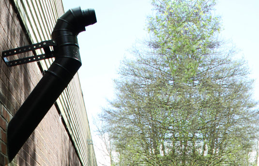 EZ-Fit External High Level / Vertical Flues (Green System) for internal boilers