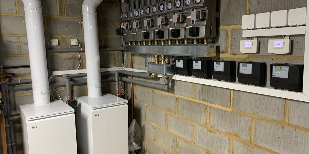 Two Vortex Pro Utility boilers are keeping a converted farmhouse in Buckinghamshire warm and cosy