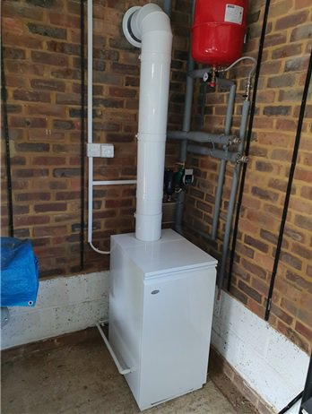A Grant VortexBlue proves to be the ideal boiler replacement for a property in Berkshire
