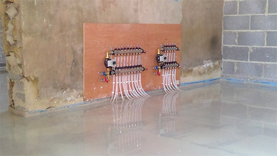 Uflex underfloor heating manifolds