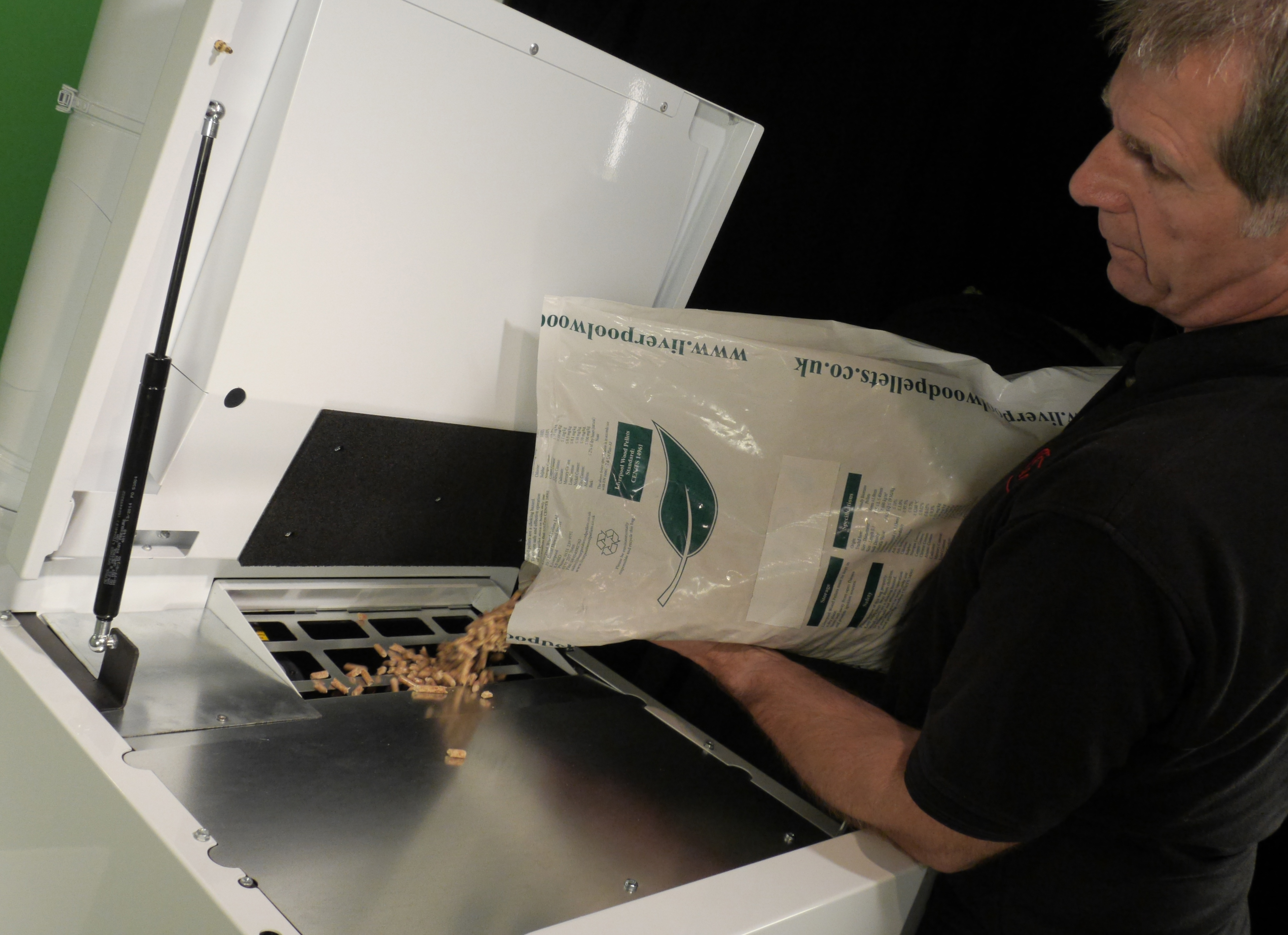What is a wood pellet boiler?