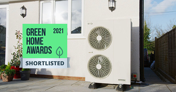 Aerona3 R32 range shortlisted for the Green Home Awards 2021