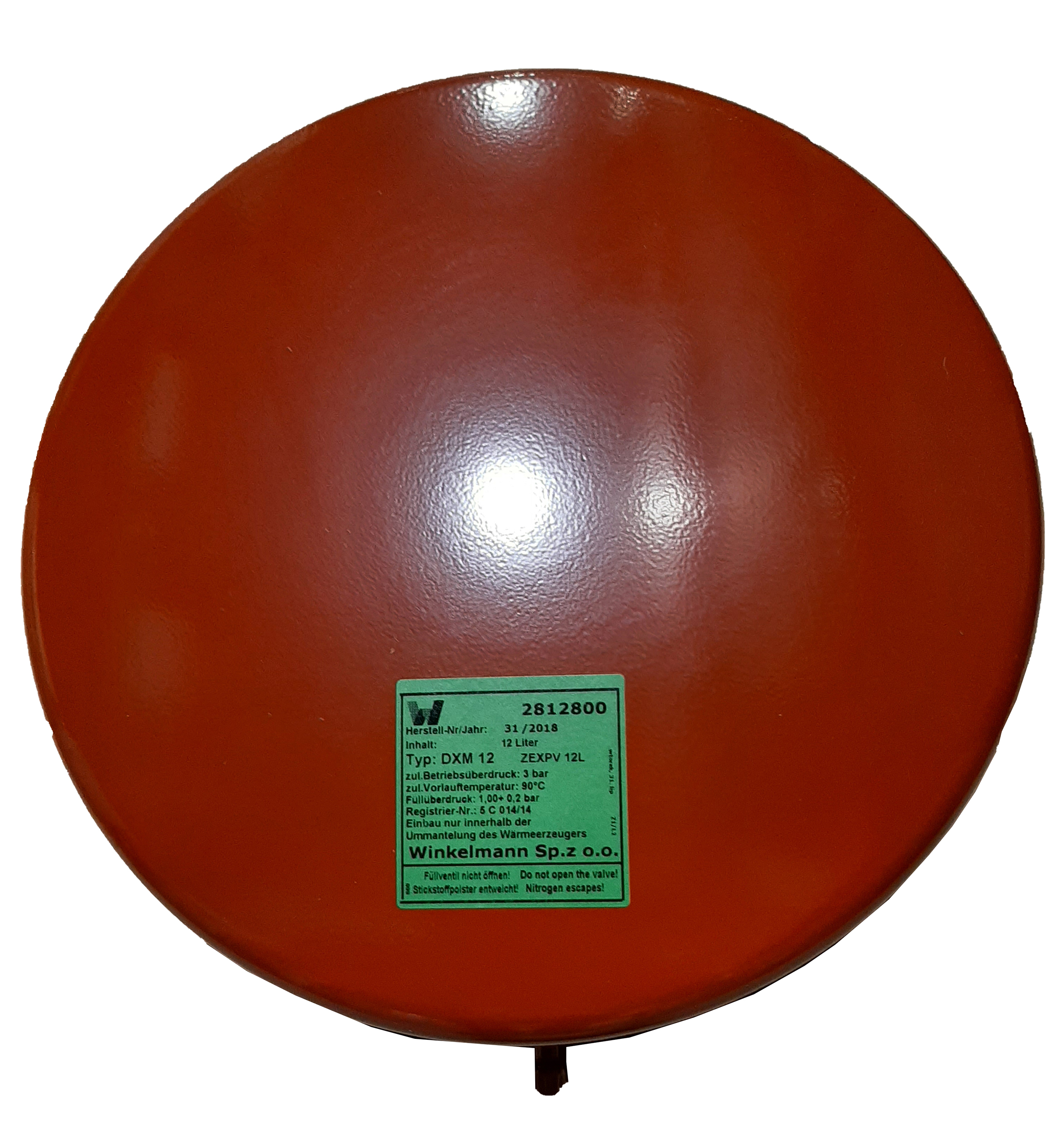 Grant 12 Litre Expansion Vessel With Bracket VBSWINK12H