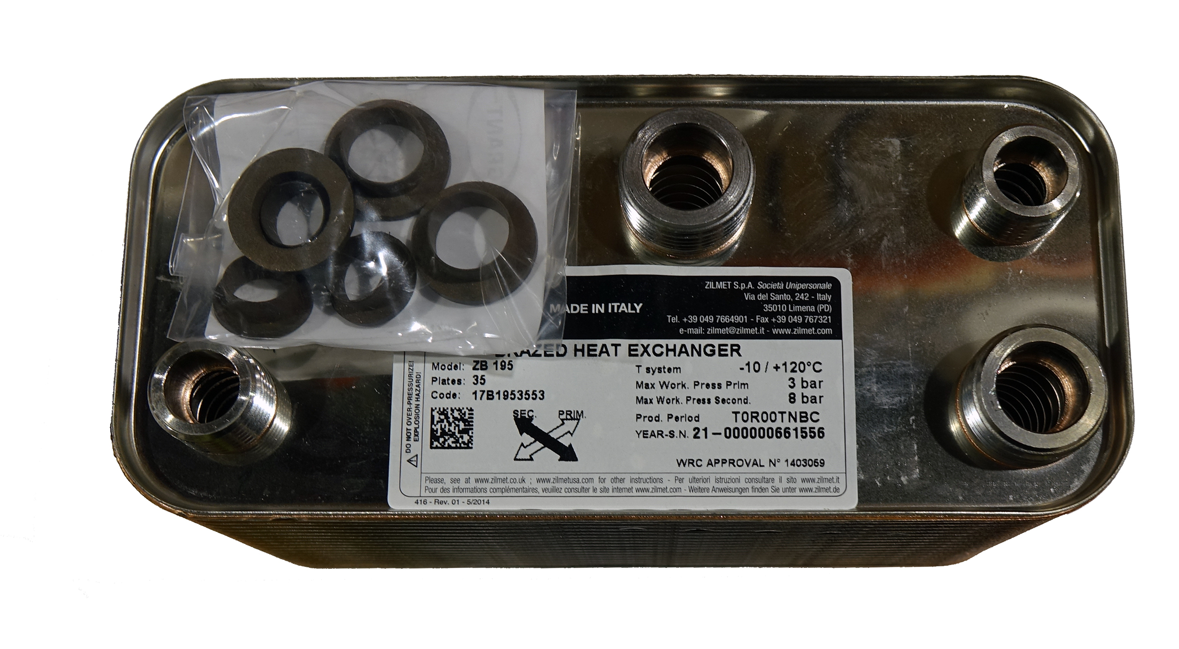 Grant Plate Heat Exchanger (35 plate)