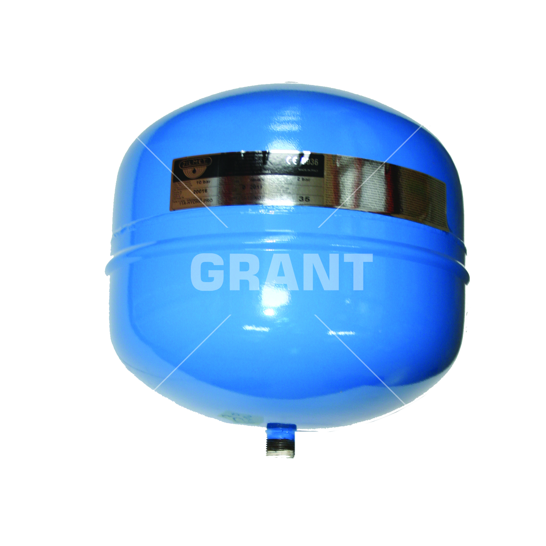 33 litre expansion vessel (¾" BSP) c/w hose