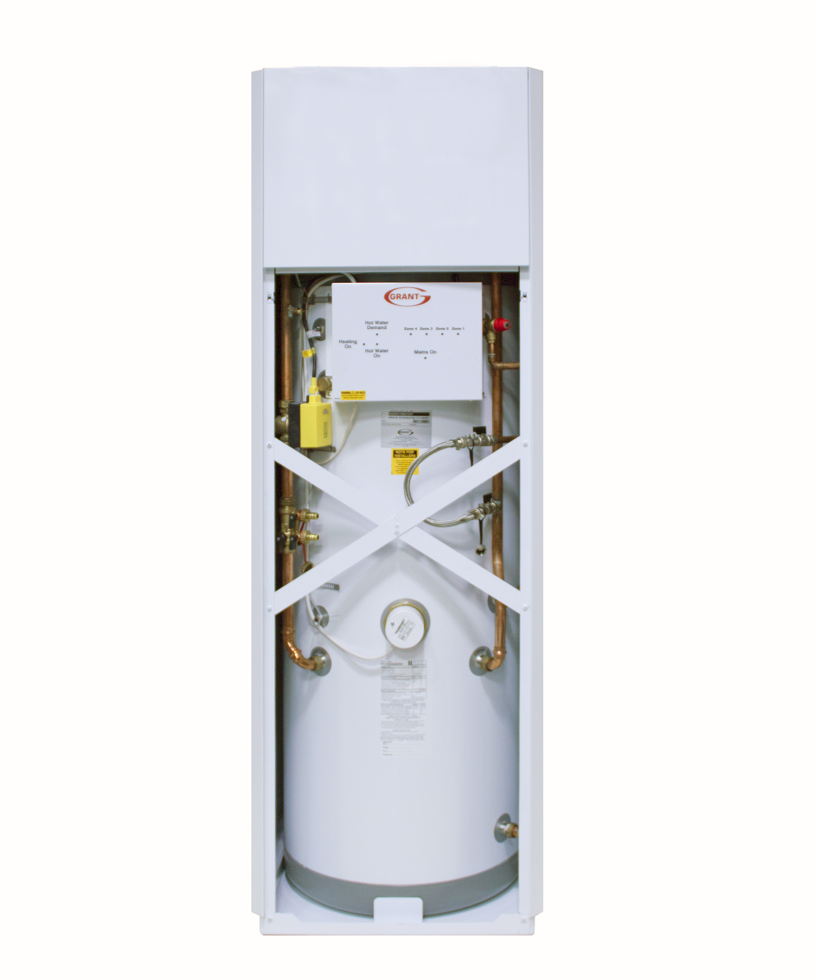 QR Integrated Cylinder_Front View_Open Case