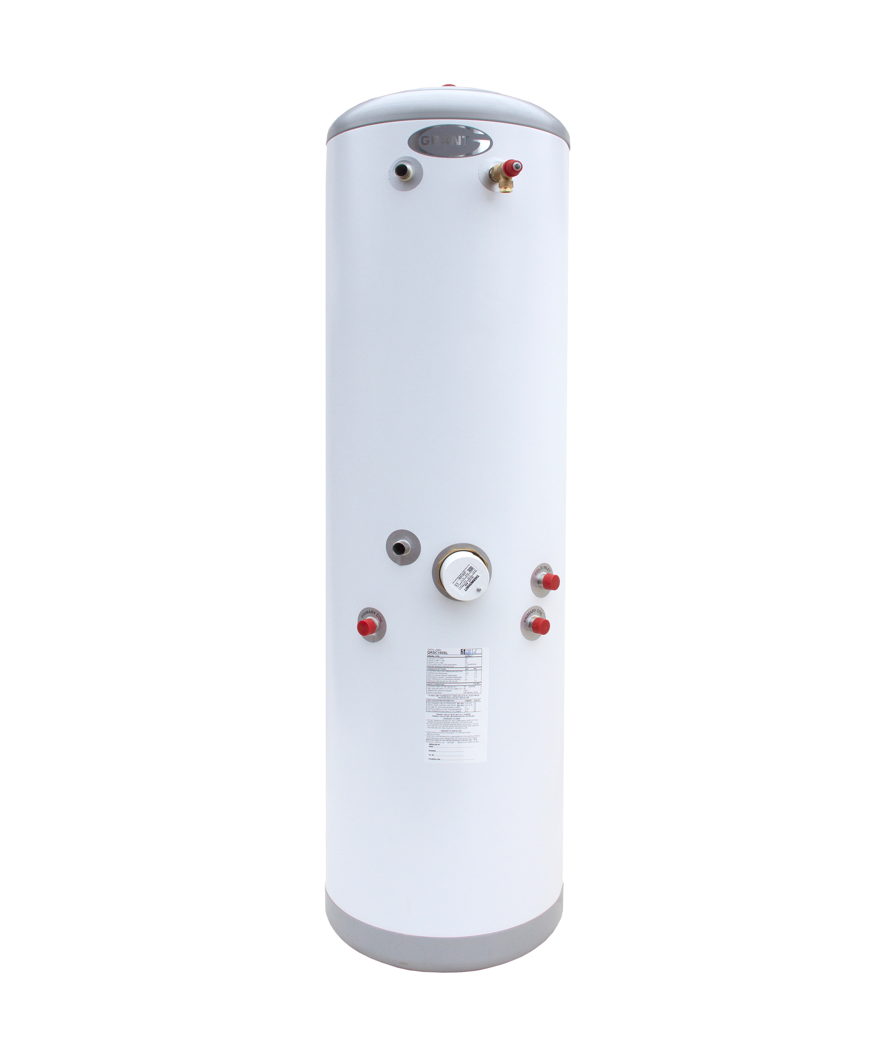 QR Single Coil 180 litre Cylinder