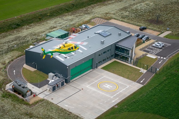 Grant UK proudly donate £15,000 to Wiltshire Air Ambulance