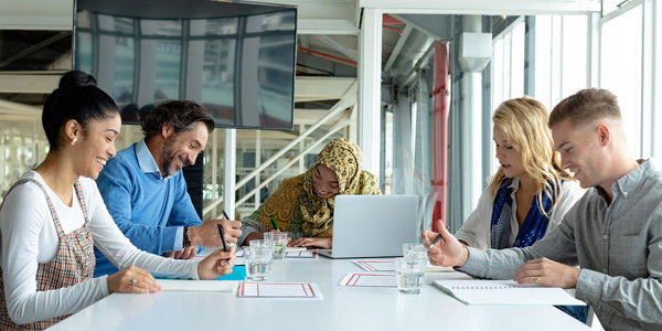 Grant UK team working together