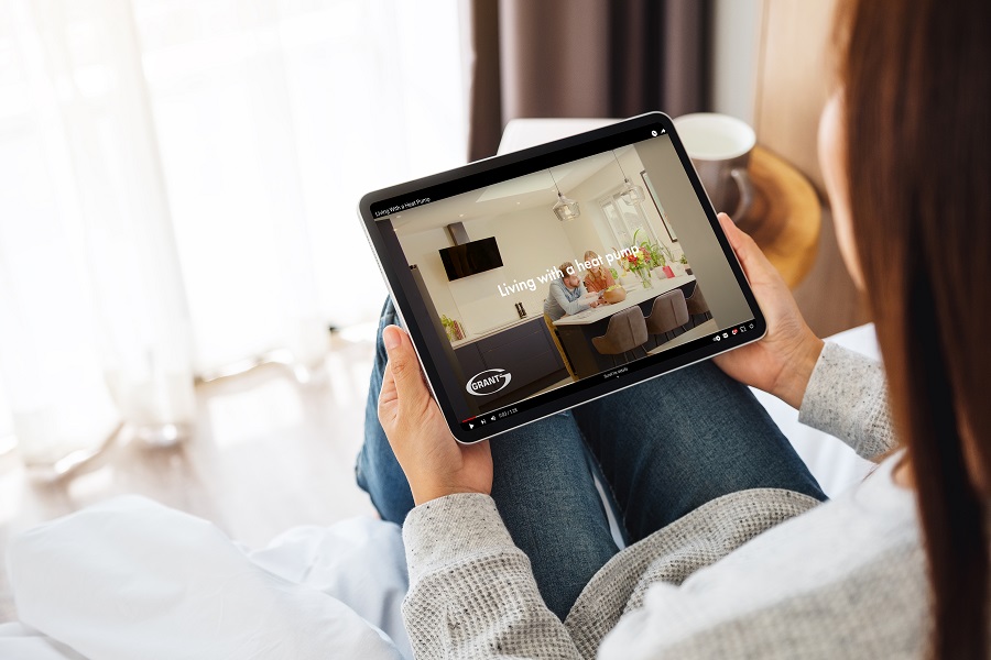Grant UK unveil new heat pump videos for homeowners