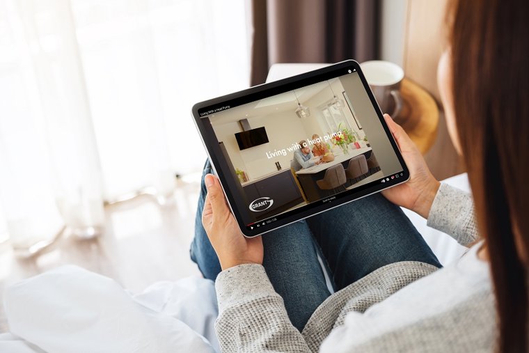 Grant UK unveil new heat pump videos for homeowners