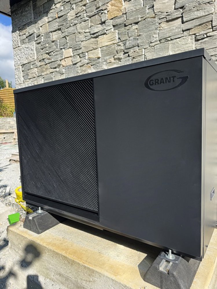 Grant whole house heating system installed at self-build home