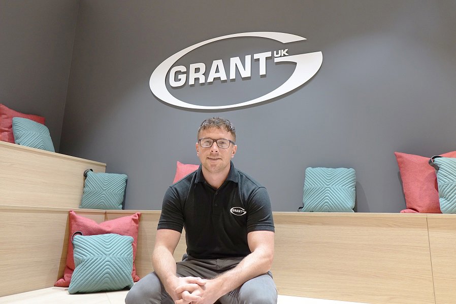Lewis Barr Area Sales Manager for Grant UK