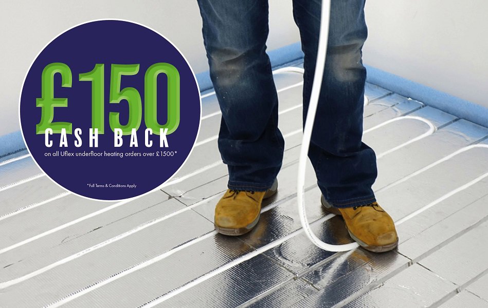 Grant UK's Uflex cashback promotion for underfloor heating systems
