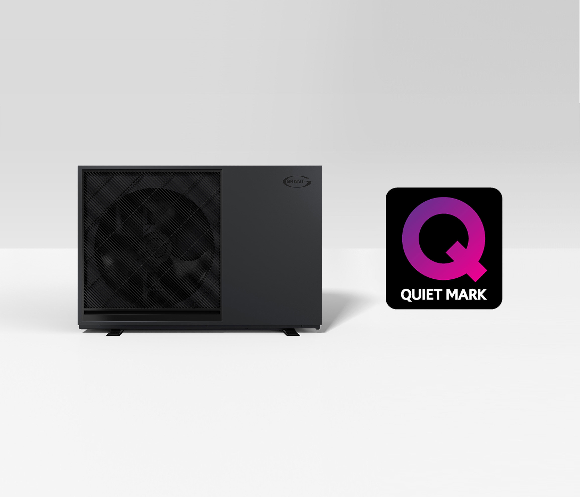 The Aerona 290 4kW heat pump has Quiet Mark approval