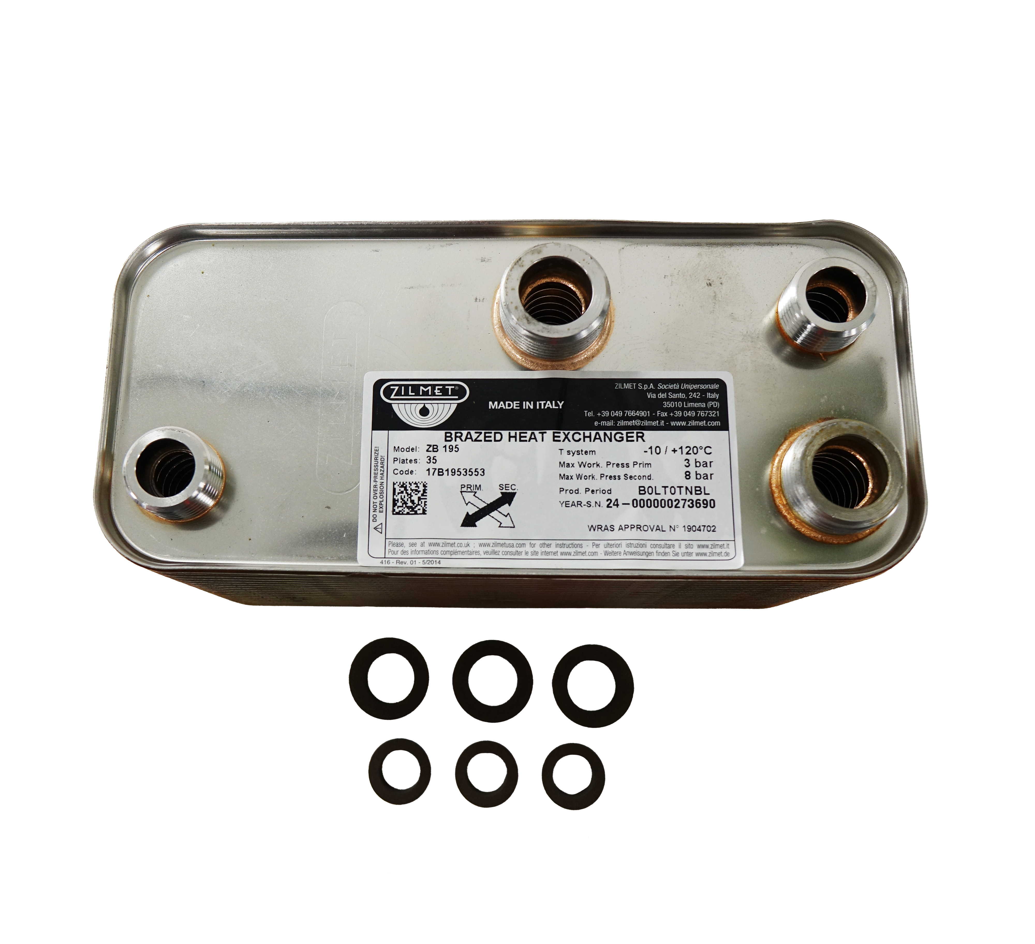 Plate Heat Exchanger (35 plate)