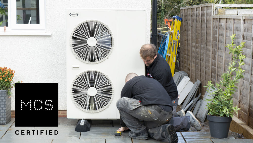 MCS Certification for Grant Heat Pump Installations