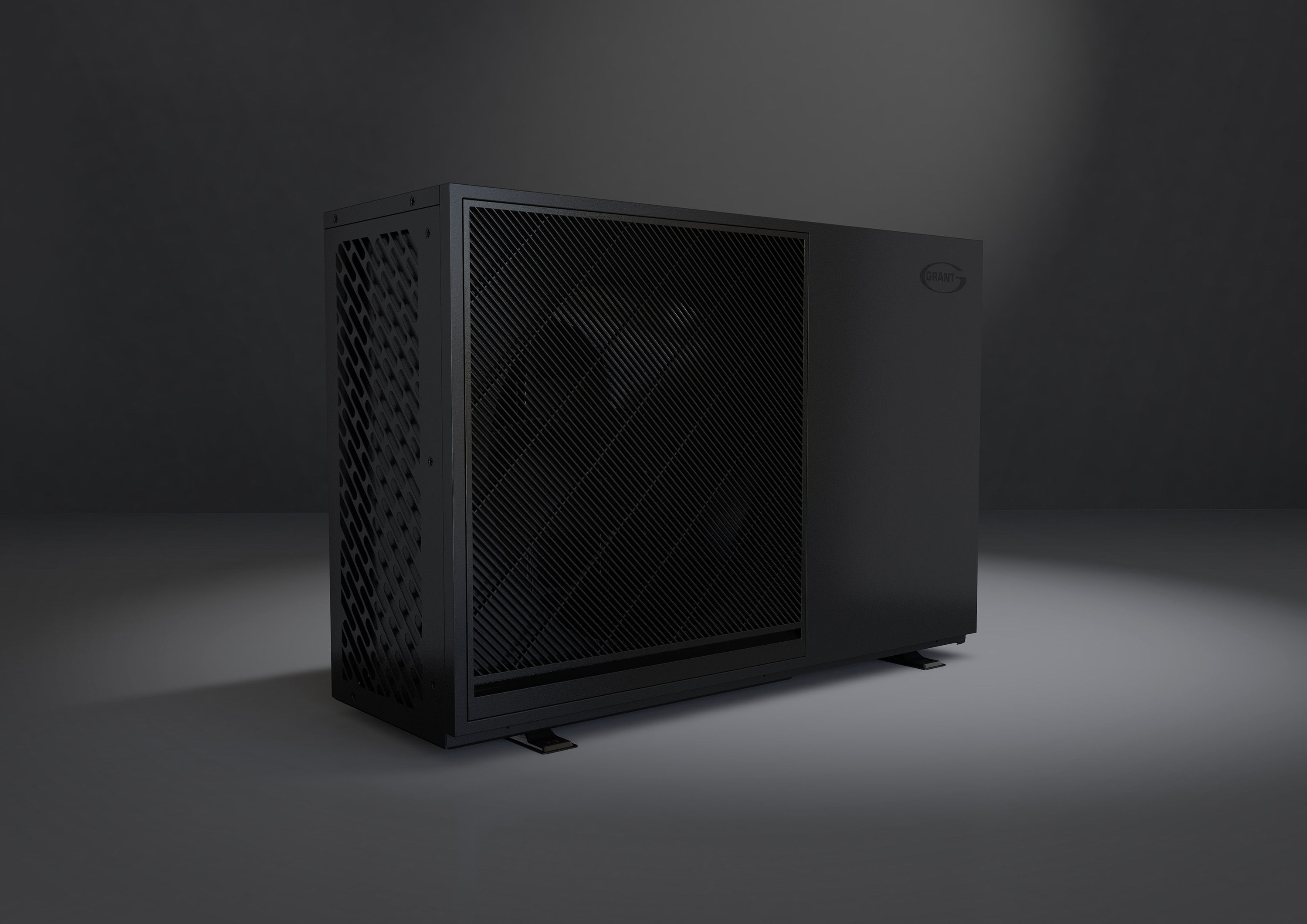 Aerona 290 4kW ASHP - Spotlight left angle