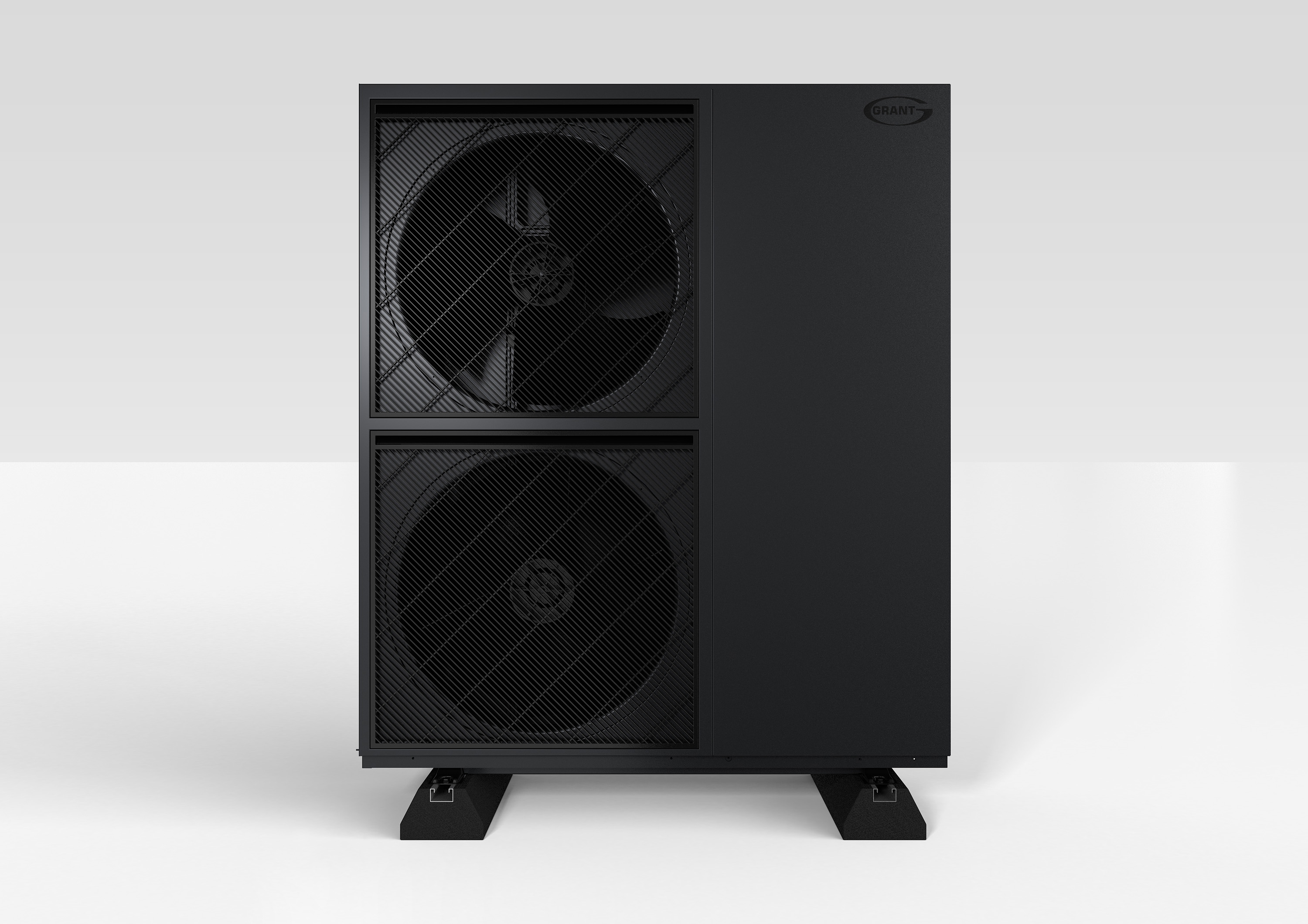 Aerona 290 12kW / 15.5kW ASHP - with feet front angle