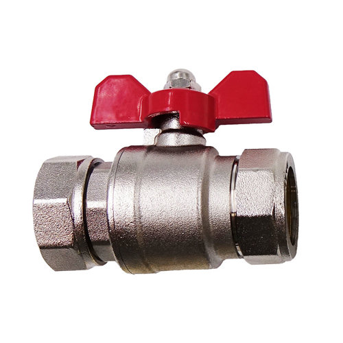 Mag One DUO 28mm Nickel Plated Ball Valve