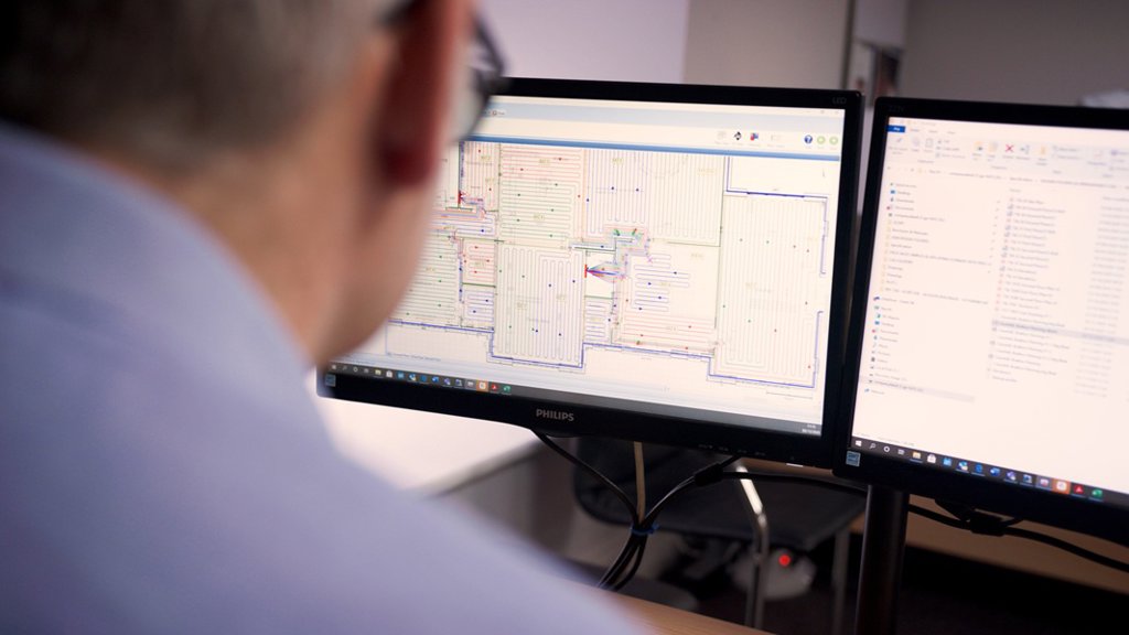 Supply of Hot & Cold Water Schematics