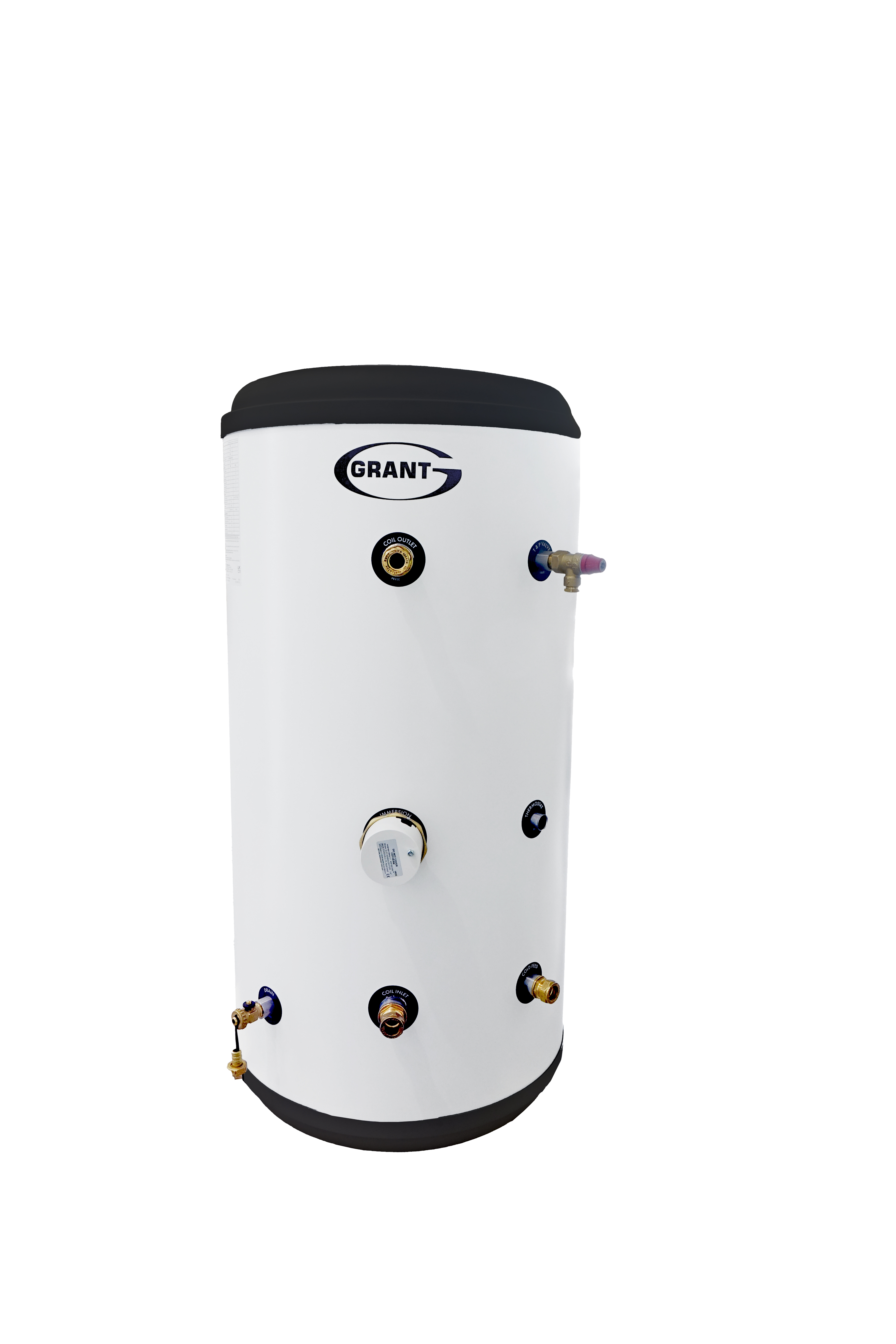 QR2 Single Coil 150 litre Cylinder
