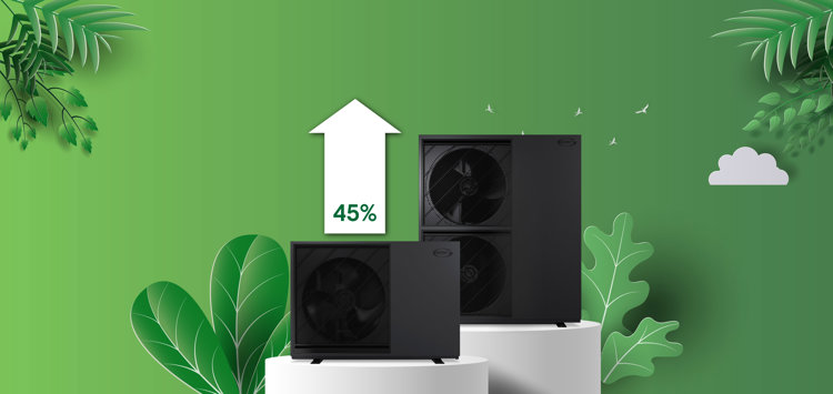 Grant Aerona heat pumps awarded ECO4 Substantial Innovation Measure 45% Uplift