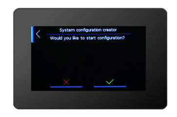 Aerona Smart Controller system configurator screen