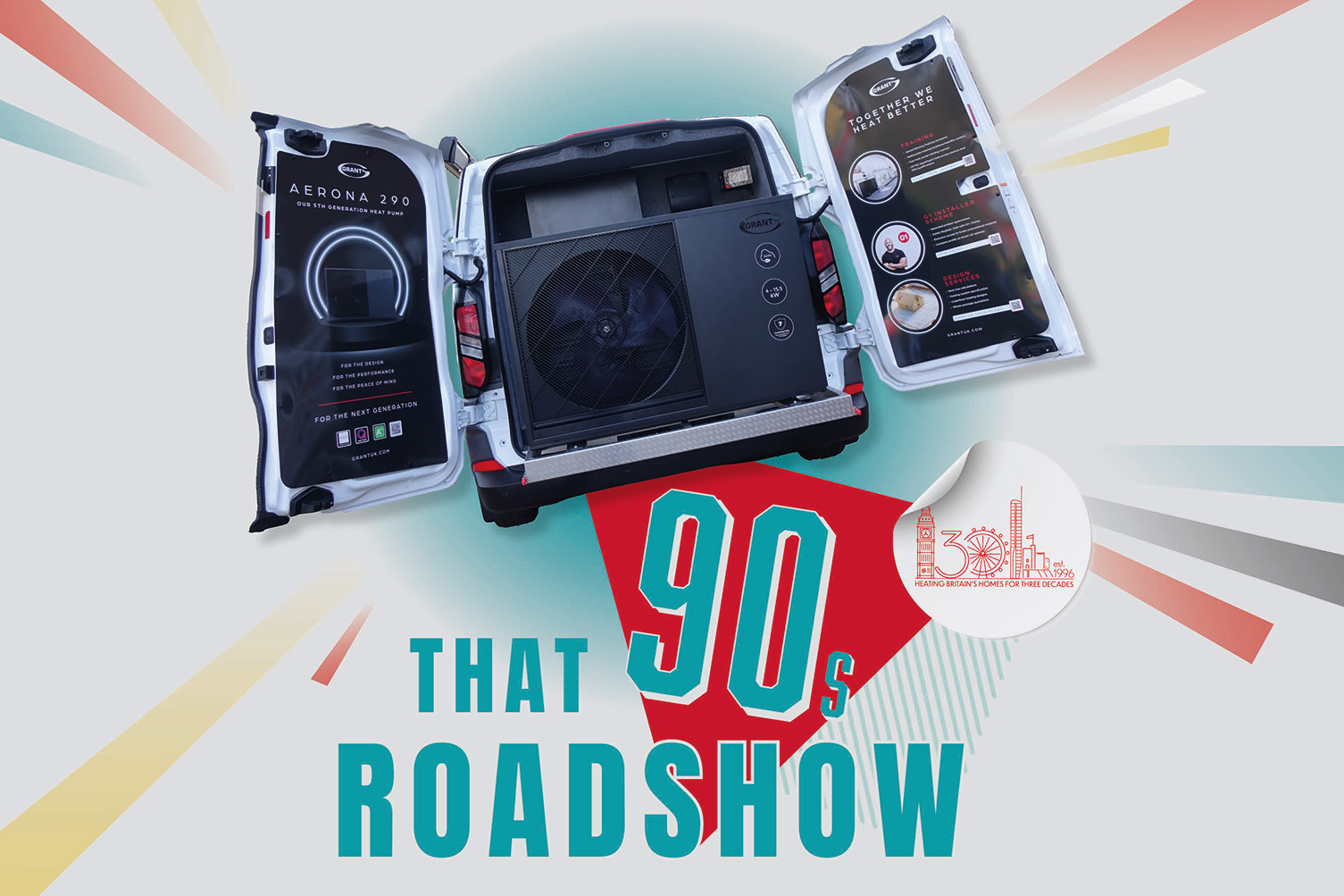 Celebrate Grant UK’s 30th Anniversary with 90s Roadshow