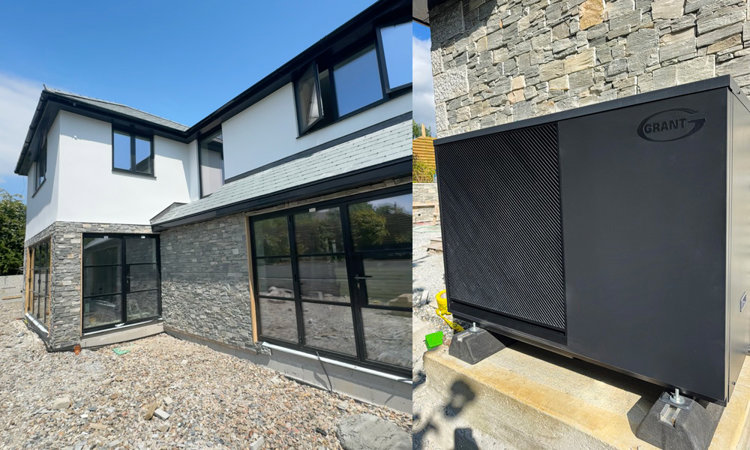 Grant whole house heating system installed at self-build home