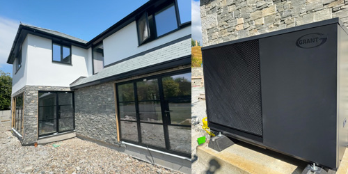 Grant whole house heating system installed at self-build home