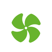 Aerona Remote Controller heat pump fan symbol
