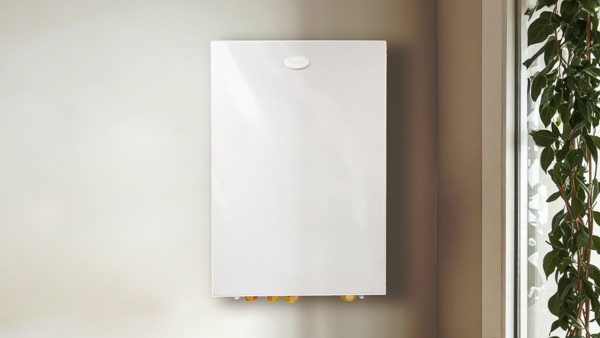 The Grant EvoLink Smart Hybrid System Hub installed in a home